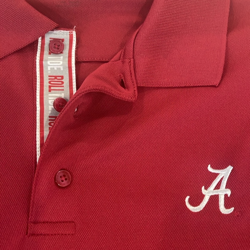 University of Alabama XL Men’s Short-Sleeved Polo - Picture 3 of 8